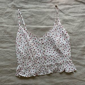 Floral Crop Top
